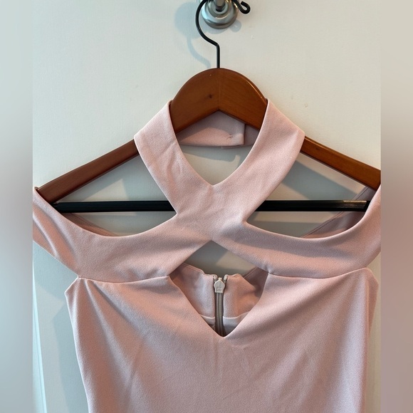 Nookie Hollywood Midi Dress In Blush - Picture 6 of 15